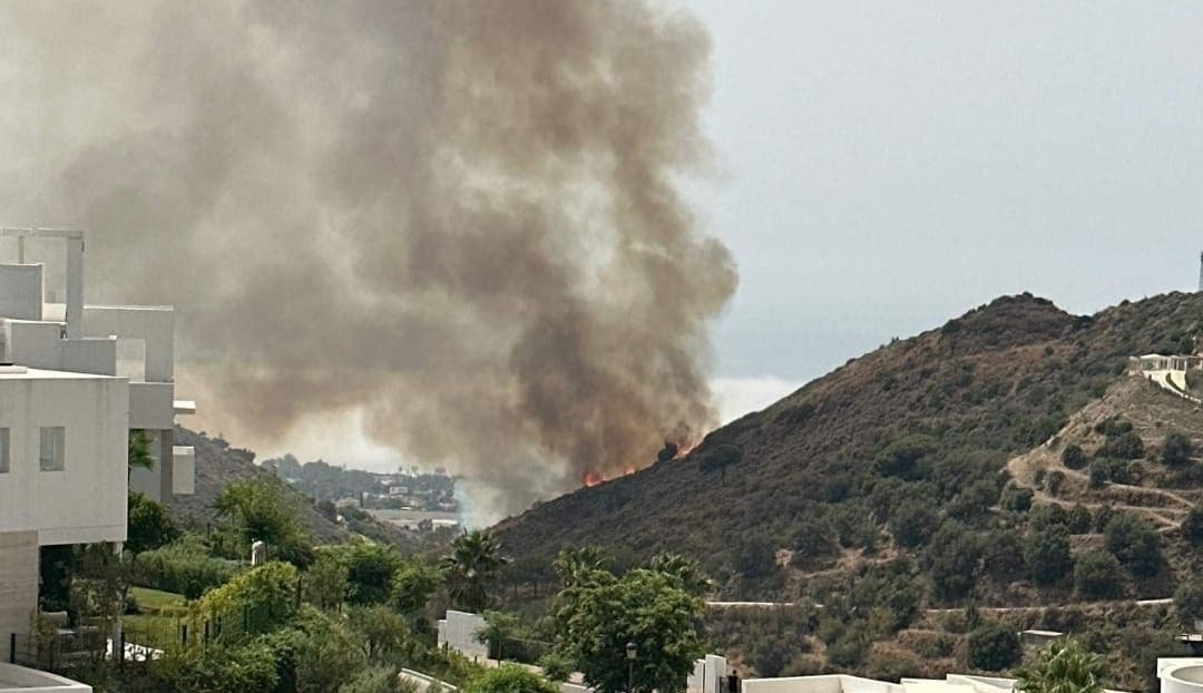 Dramatic Aerial Battle Tames Raging Marbella Forest Fire: Helicopters and Planes Save the Day - marbella fire e1691669201977 - Environmental and Conservation Efforts -