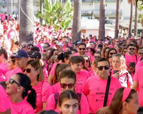 A pink tidal wave of support for Marbella cancer charity