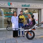 "Quirónsalad Marbella Generously Donates State-of-the-Art Adapted Chair to Ultra Trail Sierra - mini1 1714484937 - Health and Safety -