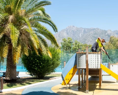 Playgrounds in Marbella to get a special spring clean during busy summer season