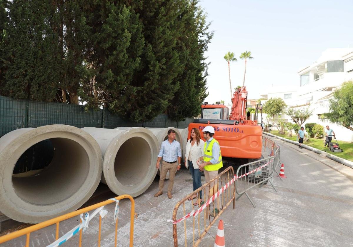 Work to replace drains aims to stop Nueva Andalucía flooding