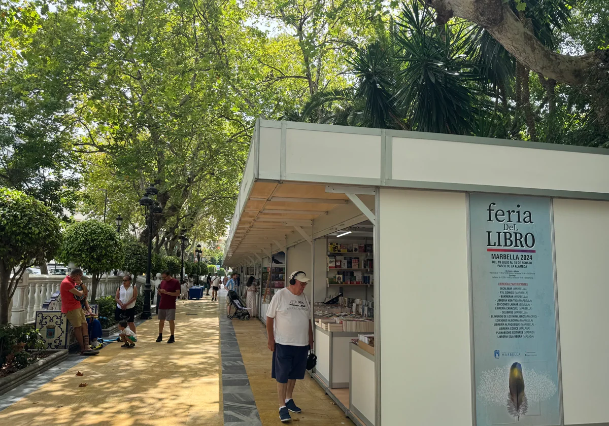 Marbella hosts the longest book fair in Spain