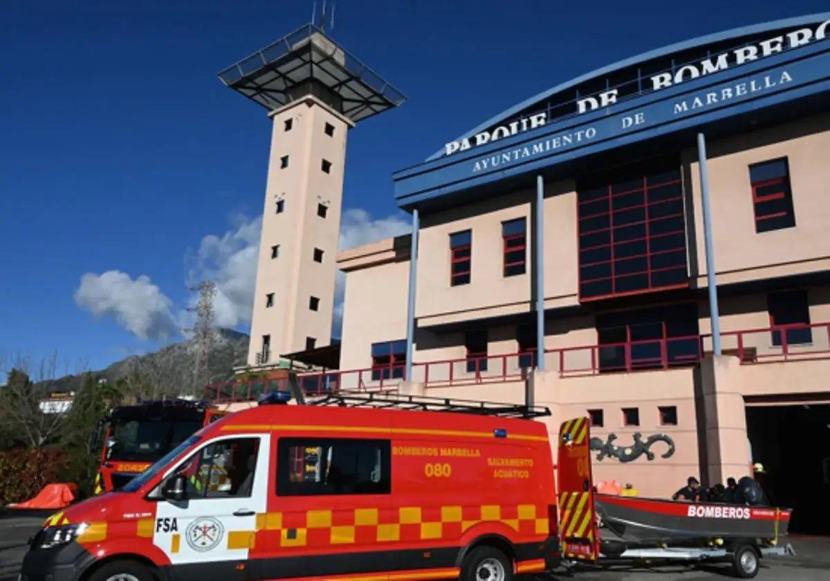 Young mother and her baby daughter rushed to hospital after house fire in Marbella