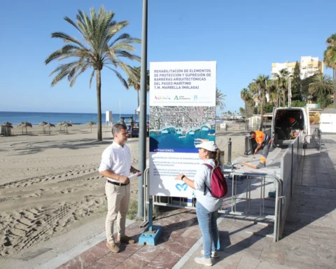 Major refurbishment work on Marbella's promenade commences