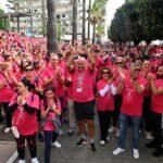 'Pink wave' highlights cancer cause in Marbella