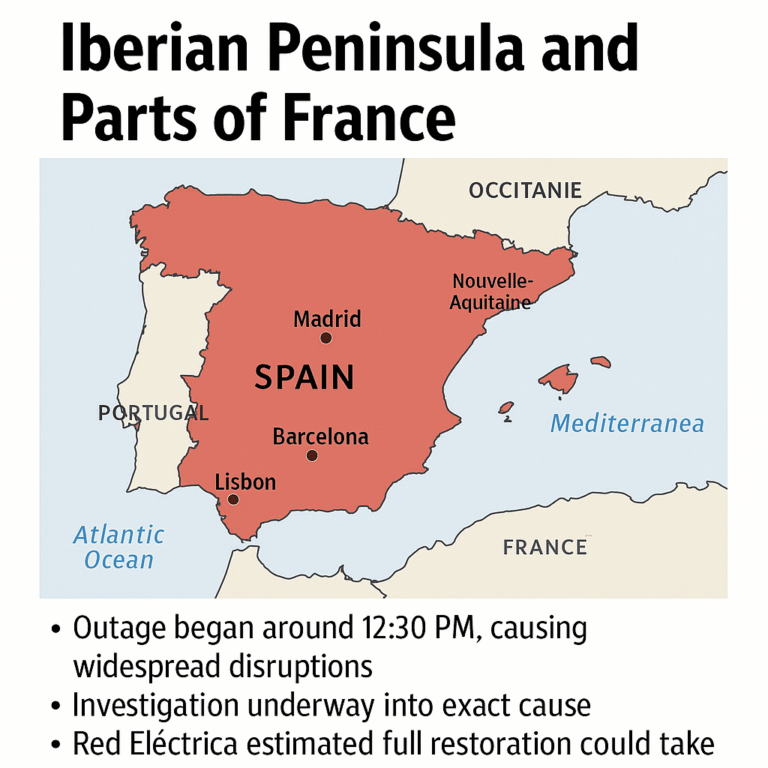 Featured image for Unprecedented Power Outage Disrupts Iberian Peninsula