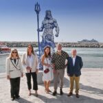 Environmental awareness Poseidon sculpture arrives in Puerto Banús
