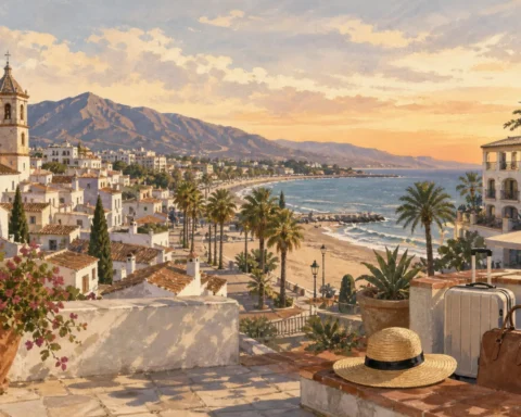 Marbella hotel areas from Old Town to the beachfront