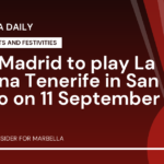 Marbella Daily: Real Madrid to play La Laguna Tenerife in San Pedro on 11 September