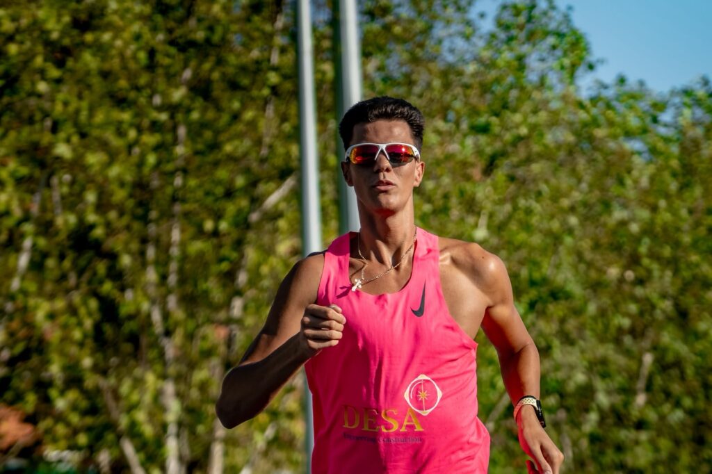 Oprea Theodor Andrei, Romanian 800-metre runner, in Marbella