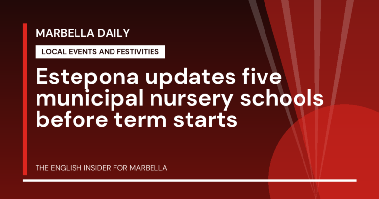 Marbella Daily: Estepona updates five municipal nursery schools before term starts