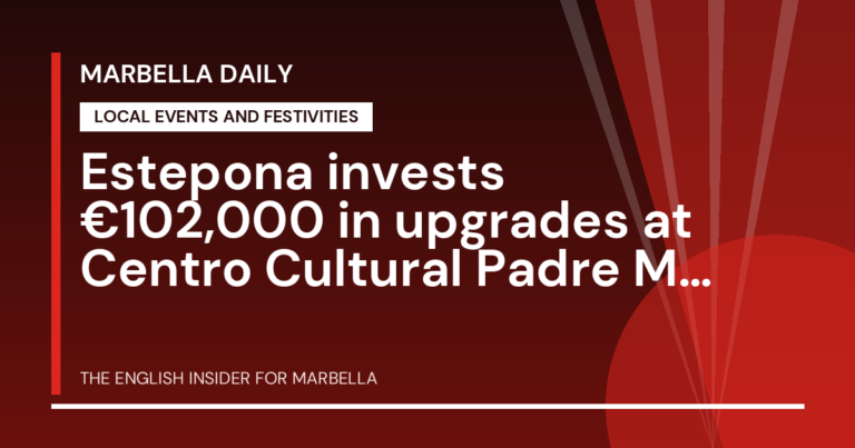 Marbella Daily: Estepona invests €102,000 in upgrades at Centro Cultural Padre Manuel