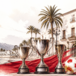 AI-generated illustration for Marbella Daily: Marbella City Hall recognises CD Marbella Fútbol Playa’s provincial, regional and national titles