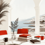 AI-generated illustration for Marbella Daily: Estepona library launches campaign to create user-led reading clubs